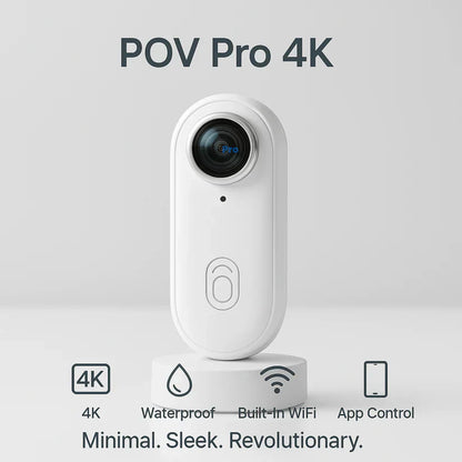 Hands-Free 4K POV Camera