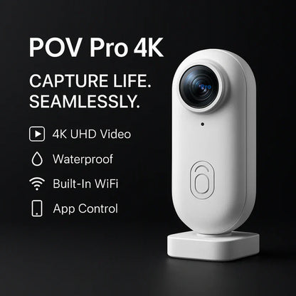Hands-Free 4K POV Camera