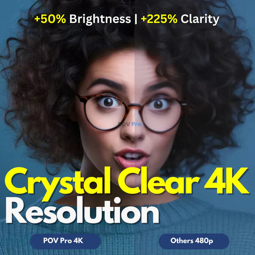 Hands-Free 4K POV Camera