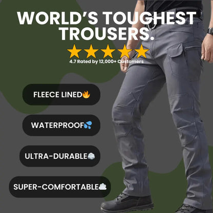 Fleece-Lined Waterproof Utility Trousers