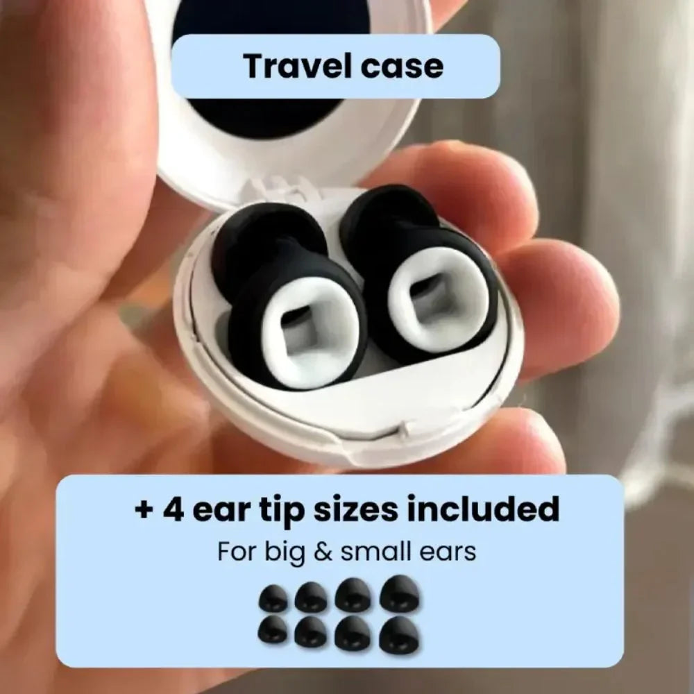 1 + 1 Set FREE - Noise-Reducing Earplugs, -27dB