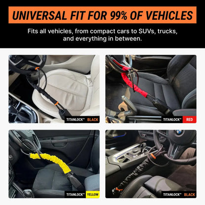 Military-Grade Steering Wheel Lock
