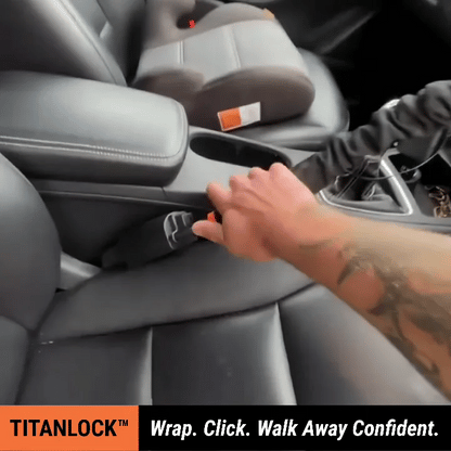 Military-Grade Steering Wheel Lock